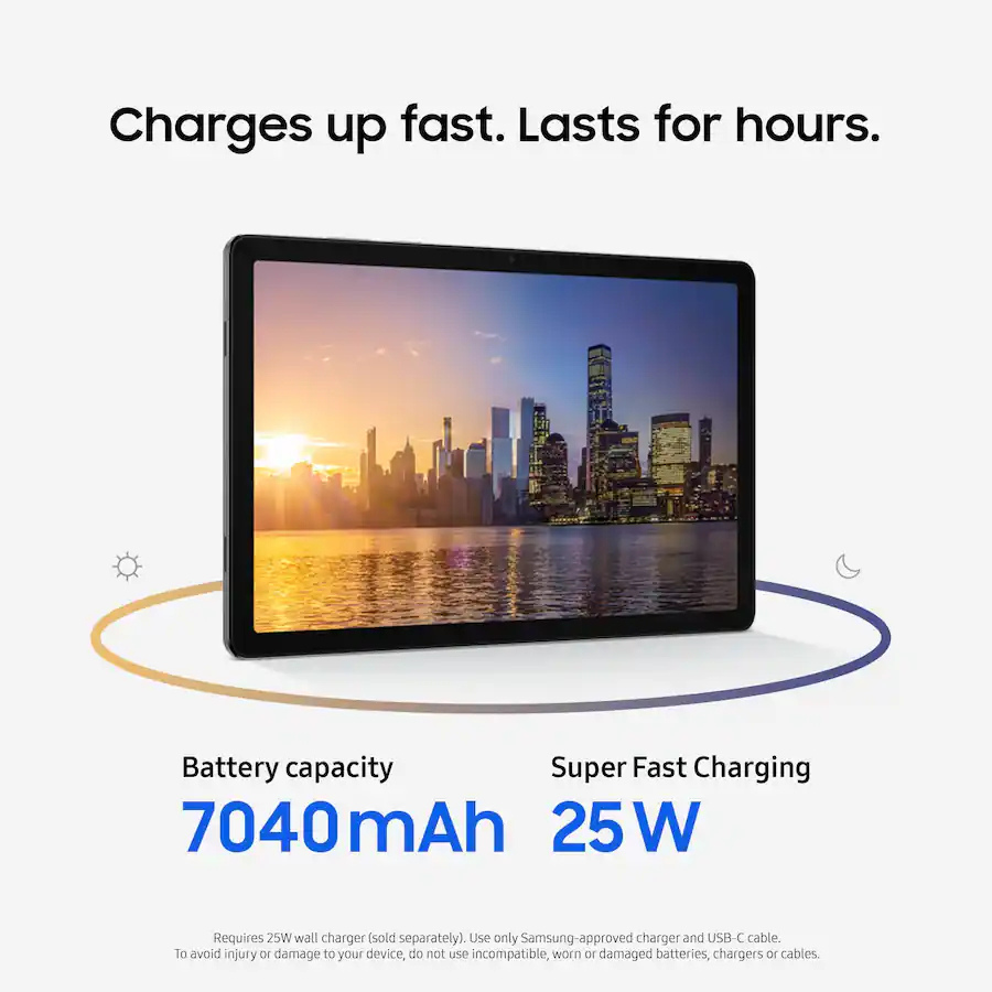 Samsung Galaxy Tab A11+ (SM-X238U) 128GB/6GB RAM (USA Version Unlocked) Gray (New)