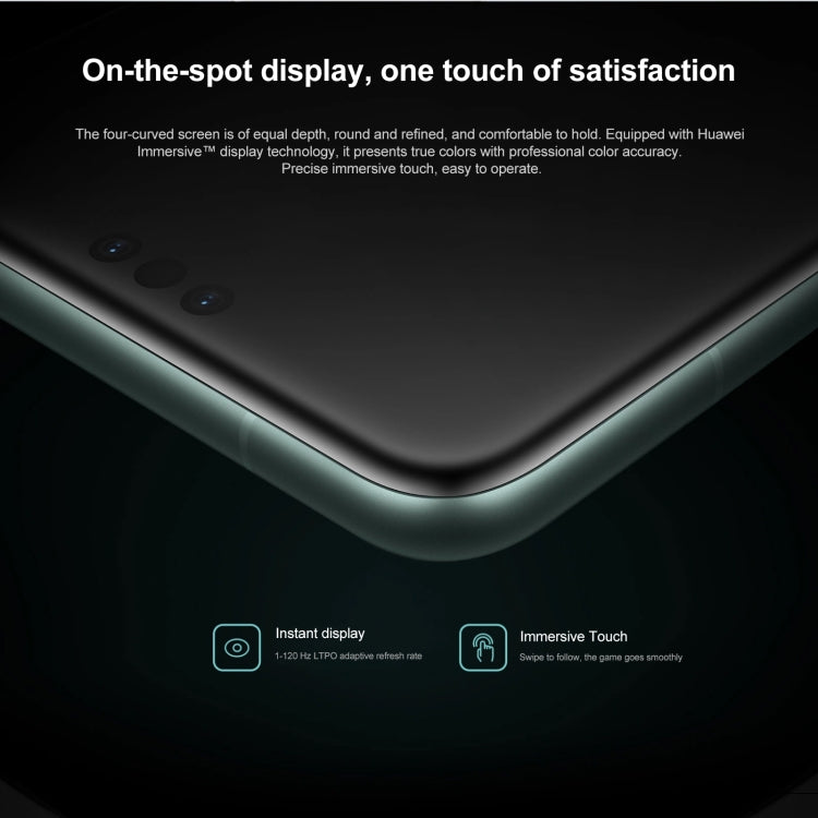 HUAWEI Mate 60 Pro, 12GB+512GB, Screen Fingerprint Identification, 6.82 inch HarmonyOS 4.0 Kirin 9000S Octa Core up to 2.62GHz, NFC, OTG, Not Support Google Play(Purple)