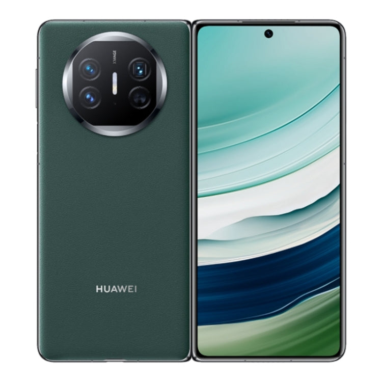 HUAWEI Mate X5, 12GB+256GB, 7.85 inch + 6.4 inch HarmonyOS 4.0.0 Kirin 9000S 7nm Octa-Core 2.16GHz, OTG, NFC, Not Support Google Play(Dark Green)