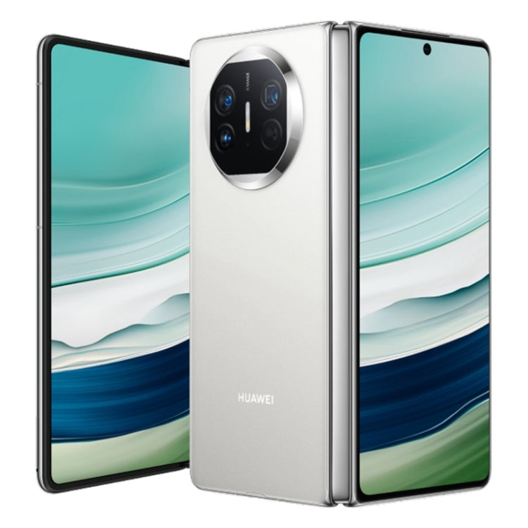 HUAWEI Mate X5, 12GB+256GB, 7.85 inch + 6.4 inch HarmonyOS 4.0.0 Kirin 9000S 7nm Octa-Core 2.16GHz, OTG, NFC, Not Support Google Play(White)