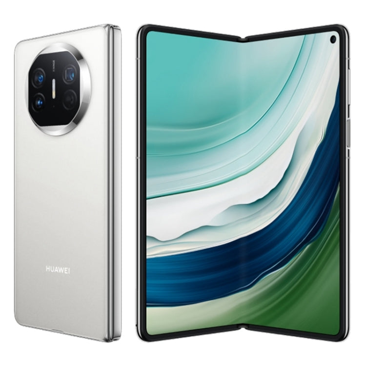 HUAWEI Mate X5, 12GB+256GB, 7.85 inch + 6.4 inch HarmonyOS 4.0.0 Kirin 9000S 7nm Octa-Core 2.16GHz, OTG, NFC, Not Support Google Play(White)
