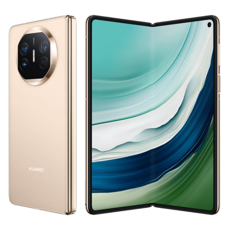 HUAWEI Mate X5, 12GB+512GB, 7.85 inch + 6.4 inch HarmonyOS 4.0.0 Kirin 9000S 7nm Octa-Core 2.16GHz, OTG, NFC, Not Support Google Play(Gold)