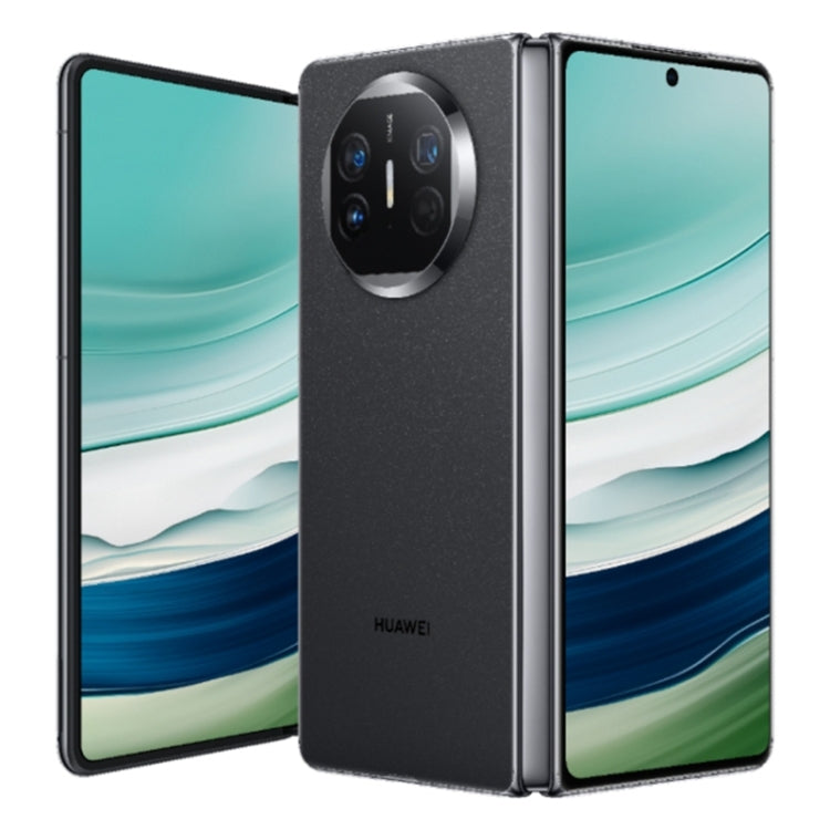 HUAWEI Mate X5, 16GB+512GB Collector Edition, 7.85 inch + 6.4 inch HarmonyOS 4.0.0 Kirin 9000S 7nm Octa-Core 2.16GHz, OTG, NFC, Not Support Google Play(Black)