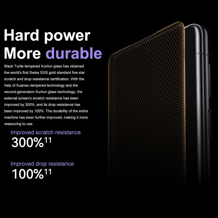 HUAWEI Mate X5, 16GB+1TB Collector Edition, 7.85 inch + 6.4 inch HarmonyOS 4.0.0 Kirin 9000S 7nm Octa-Core 2.16GHz, OTG, NFC, Not Support Google Play(White)
