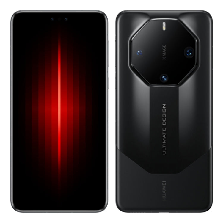 HUAWEI Mate 60 RS ULTIMATE DESIGN, 16GB+1TB, Screen Fingerprint Identification, 6.82 inch HarmonyOS 4.0 Kirin 9000S Octa Core up to 2.62GHz, NFC, OTG, Not Support Google Play(Black)
