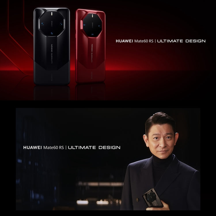 HUAWEI Mate 60 RS ULTIMATE DESIGN, 16GB+1TB, Screen Fingerprint Identification, 6.82 inch HarmonyOS 4.0 Kirin 9000S Octa Core up to 2.62GHz, NFC, OTG, Not Support Google Play(Black)