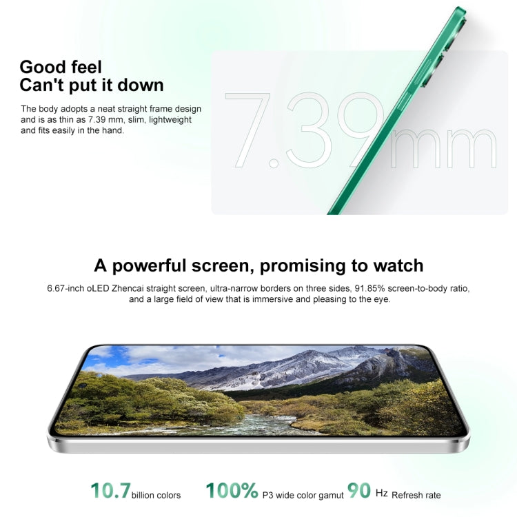 HUAWEI nova 11 SE, 256GB, Screen Fingerprint Identification, 6.67 inch HarmonyOS 4.0 Qualcomm Snapdragon 680 Octa Core, Network: 4G, NFC, OTG, Not Support Google Play(Black)