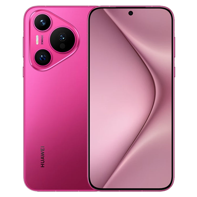 HUAWEI Pura 70, 12GB+512GB, Screen Fingerprint Identification,6.6 inch HarmonyOS 4.2 Kirin 9010 Octa Core up to 2.3GHz, NFC, OTG, Not Support Google Play(Rose Red)