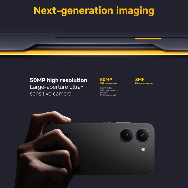 [HK Warehouse] Xiaomi POCO X8 Pro Global, 12GB+512GB, In-screen Fingerprint, 6.59 inch Xiaomi HyperOS 3 Dimensity 8500-Ultra Octa Core, NFC, Network: 5G (Black)