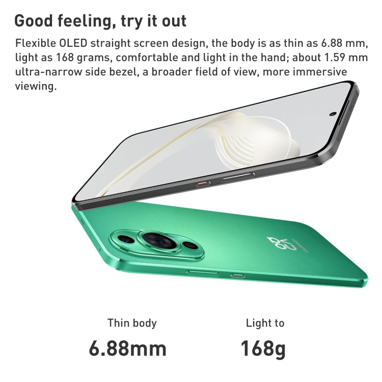 HUAWEI nova 11 FOA-AL00, 60MP Front Camera, 512GB, China Version