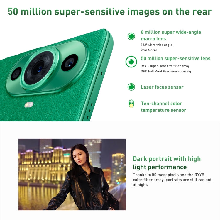 HUAWEI nova 11 Pro GOA-AL80, 60MP Front Camera, 256GB, China Version