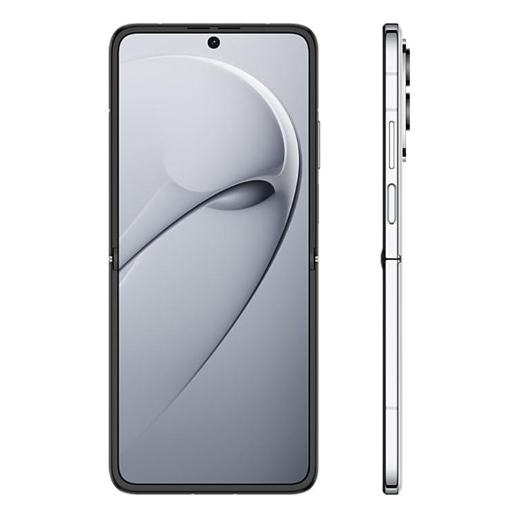 Huawei nova Flip S, 12GB+256GB, Side Fingerprint Identification, 6.94 inch + 2.14 inch HarmonyOS 5.1 Octa Core, NFC, OTG, Not Support Google Play (White)