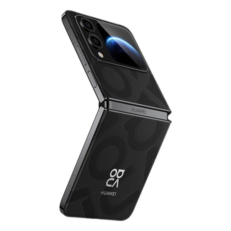 Huawei nova Flip S, 12GB+512GB, Side Fingerprint Identification, 6.94 inch + 2.14 inch HarmonyOS 5.1 Octa Core, NFC, OTG, Not Support Google Play (Nova Black)
