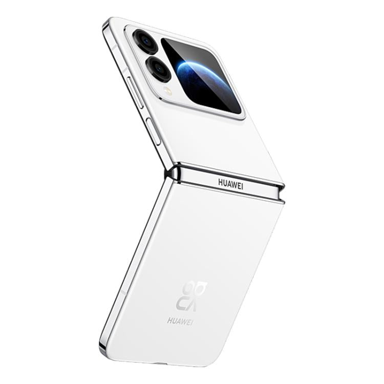 Huawei nova Flip S, 12GB+512GB, Side Fingerprint Identification, 6.94 inch + 2.14 inch HarmonyOS 5.1 Octa Core, NFC, OTG, Not Support Google Play (White)