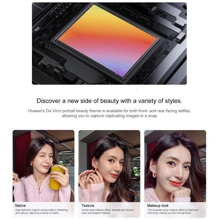 Huawei nova Flip S, 12GB+512GB, Side Fingerprint Identification, 6.94 inch + 2.14 inch HarmonyOS 5.1 Octa Core, NFC, OTG, Not Support Google Play (Black)