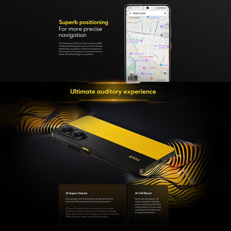 [HK Warehouse] Xiaomi POCO X7 Pro 5G Global, 12GB+256GB, In-screen Fingerprint, 6.67 inch Xiaomi HyperOS 2 MediaTek Dimensity 8400-Ultra Octa Core, NFC, Network: 5G (Black)