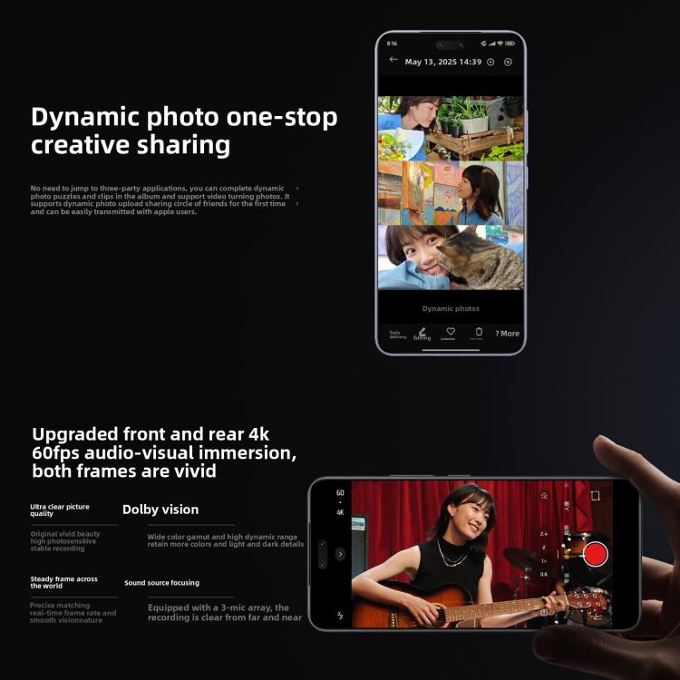 Xiaomi Civi 5 Pro, 12GB+512GB, Screen Fingerprint, 6.55 inch Xiaomi HyperOS 2 Snapdragon 8s Gen 4 Octa-Core, NFC, Network: 5G (Coffee)