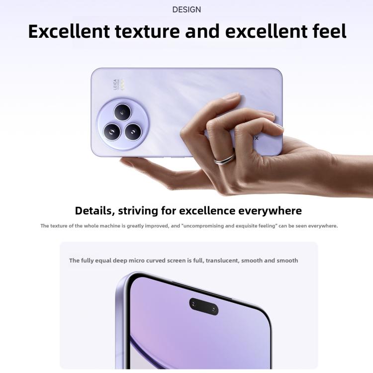 Xiaomi Civi 5 Pro, 16GB+512GB, Screen Fingerprint, 6.55 inch Xiaomi HyperOS 2 Snapdragon 8s Gen 4 Octa-Core, NFC, Network: 5G (White)