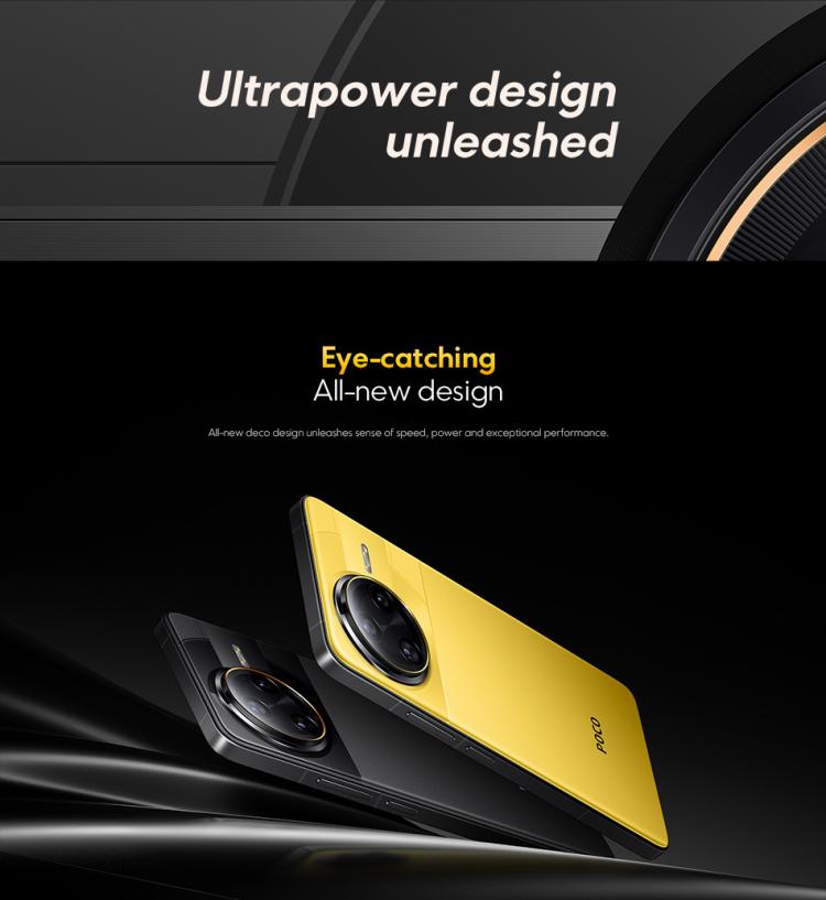 [HK Warehouse] Xiaomi POCO F7 Ultra Global, 16GB+512GB, In-screen Fingerprint, 6.67 inch Xiaomi HyperOS 2 Snapdragon 8 Elite Octa Core, NFC, Network: 5G (Yellow)