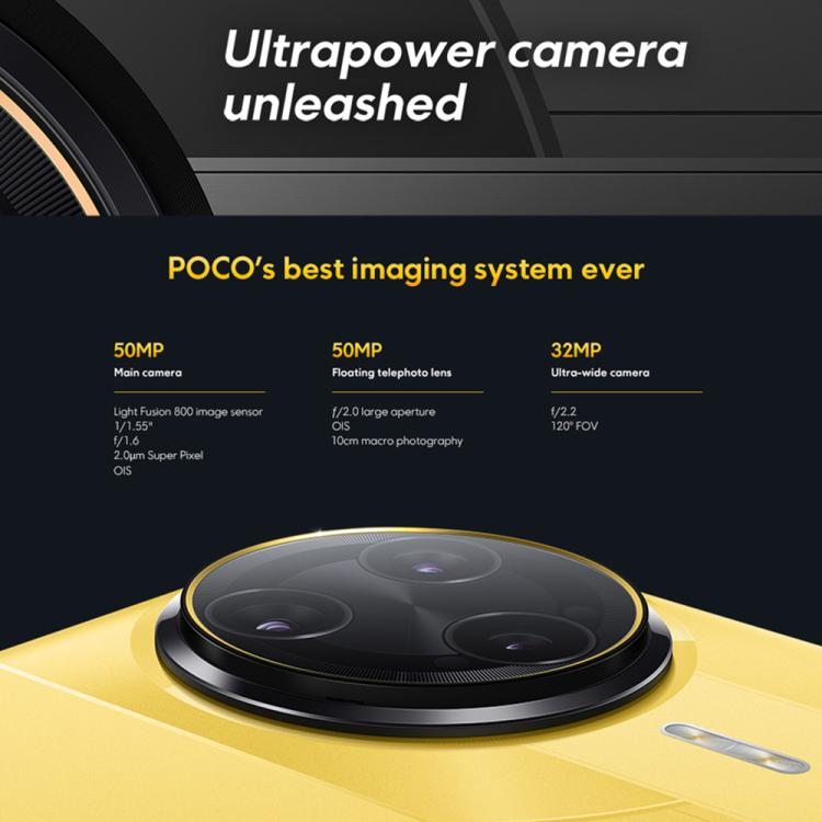 [HK Warehouse] Xiaomi POCO F7 Ultra Global, 16GB+512GB, In-screen Fingerprint, 6.67 inch Xiaomi HyperOS 2 Snapdragon 8 Elite Octa Core, NFC, Network: 5G (Black)