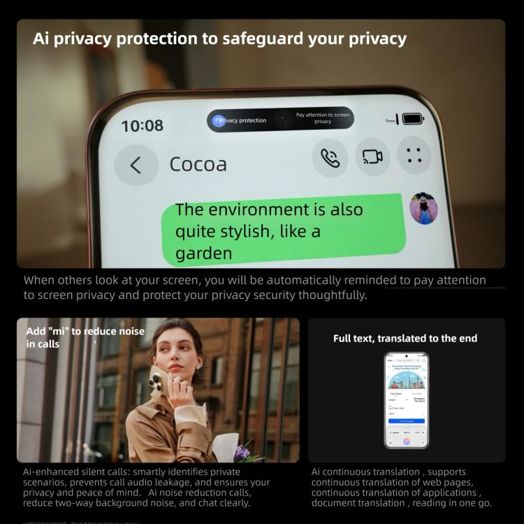 HUAWEI Pura 80 Ultra, 16GB+1TB, Side Fingerprint Identification, 6.8 inch HarmonyOS 5.1, NFC, OTG, Not Support Google Play (Gold)