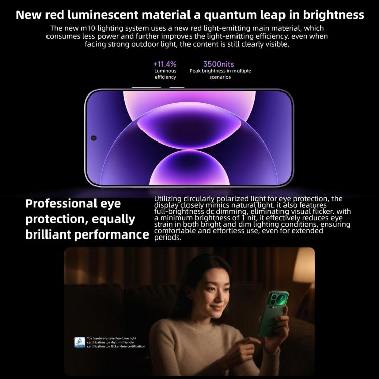 Xiaomi 17 Pro, 16GB+512GB, 3D Ultrasonic Fingerprint, 6.3 inch + 2.7 inch Xiaomi HyperOS 3 Snapdragon 8 Elite Gen 5 Octa Core, NFC, Network: 5G (White)