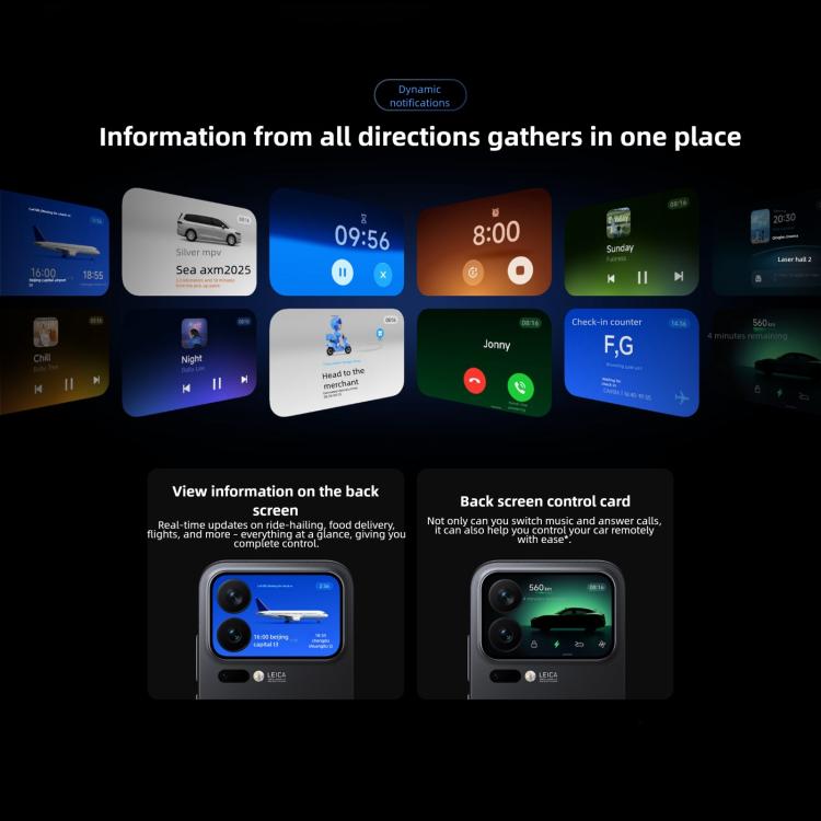 Xiaomi 17 Pro Max, 16GB+1TB, 3D Ultrasonic Fingerprint, 6.9 inch + 2.9 inch Xiaomi HyperOS 3 Snapdragon 8 Elite Gen 5 Octa Core, NFC, Network: 5G (Green)
