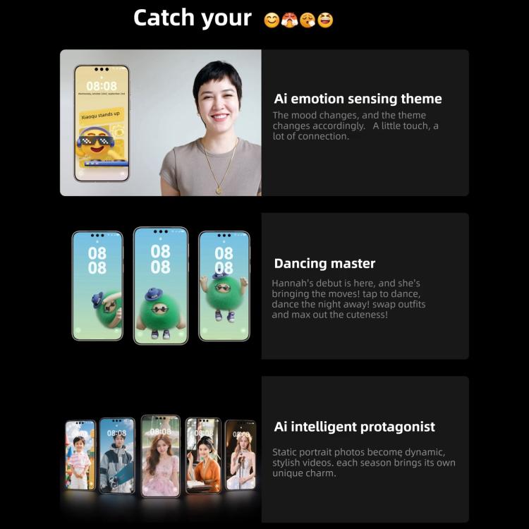 HUAWEI Mate 80 Pro, 16GB+1TB, Side Fingerprint Identification, 6.75 inch HarmonyOS 6.0 Kirin 9030, NFC, OTG, Not Support Google Play (White)