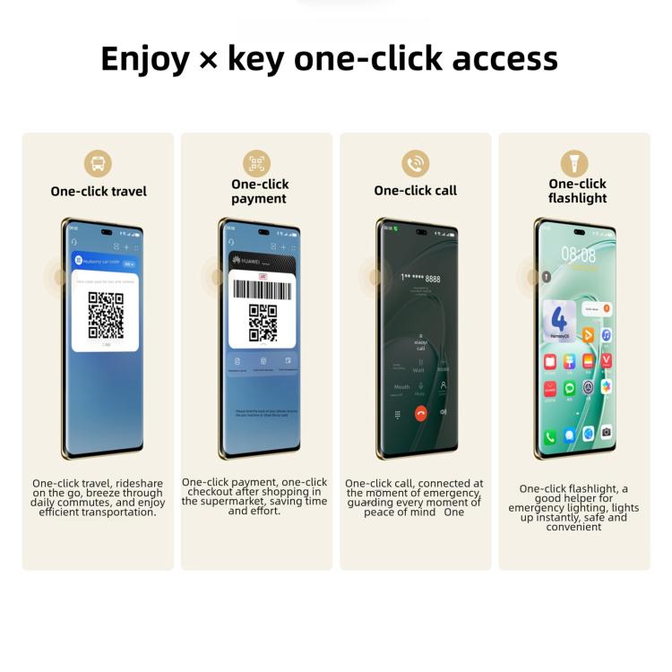 HUAWEI Enjoy 70X Premium Edition, 8GB+256GB, Screen Fingerprint, 6.78 inch HarmonyOS 4.2 Kirin 8000, Network: 4G, OTG, NFC, Not Support Google Play (Blue)