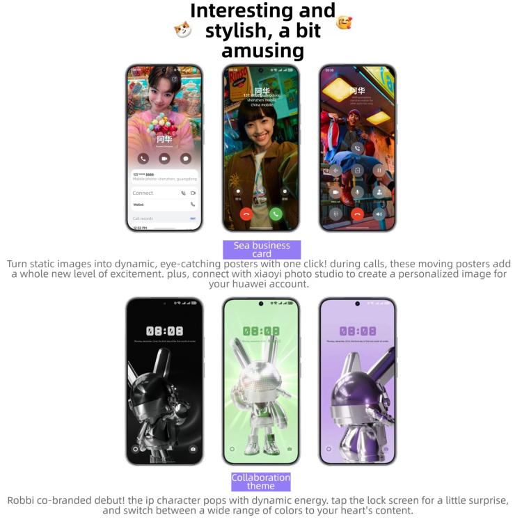 Huawei nova 15 Pro, 12GB+256GB, Side Fingerprint Identification, 6.84 inch HarmonyOS 6.0 Kirin 9010S Octa Cora, NFC, OTG, Not Support Google Play (Black)