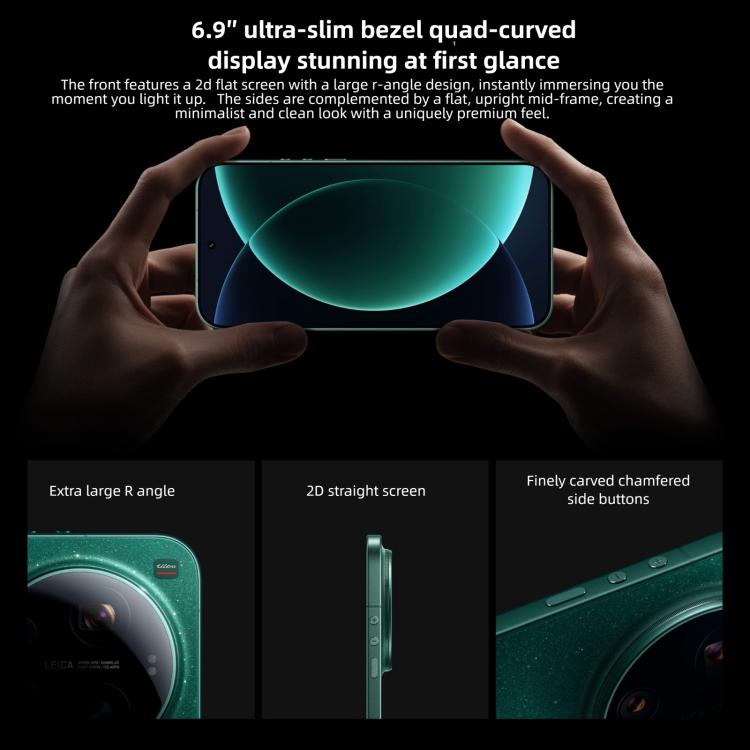 Xiaomi 17 Ultra, 16GB+1TB, 3D Ultrasonic Fingerprint, 6.9 inch Xiaomi HyperOS 3 Snapdragon 8 Elite Gen 5 Octa Core, NFC, Network: 5G (Green)
