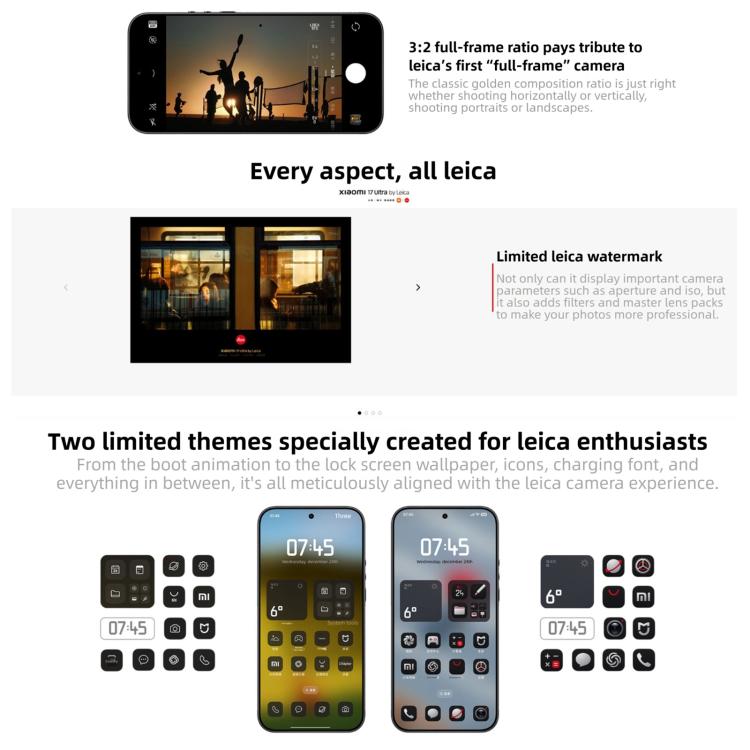 Xiaomi 17 Ultra By Leica, 16GB+512GB, 3D Ultrasonic Fingerprint, 6.9 inch Xiaomi HyperOS 3 Snapdragon 8 Elite Gen 5 Octa Core, NFC, Network: 5G (Black)