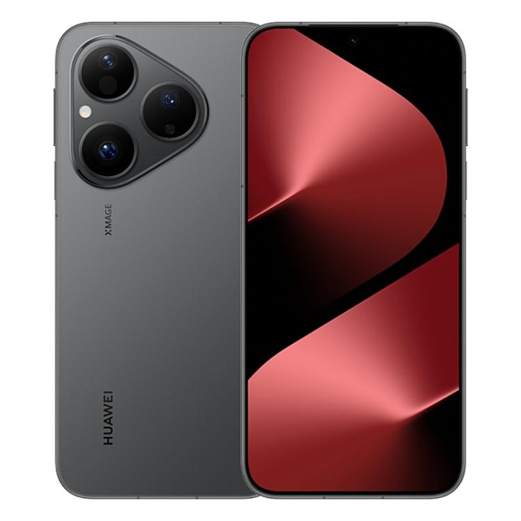 HUAWEI Pura 80, 12GB+1TB, Side Fingerprint Identification, 6.6 inch HarmonyOS 5.1, NFC, OTG, Not Support Google Play (Black)