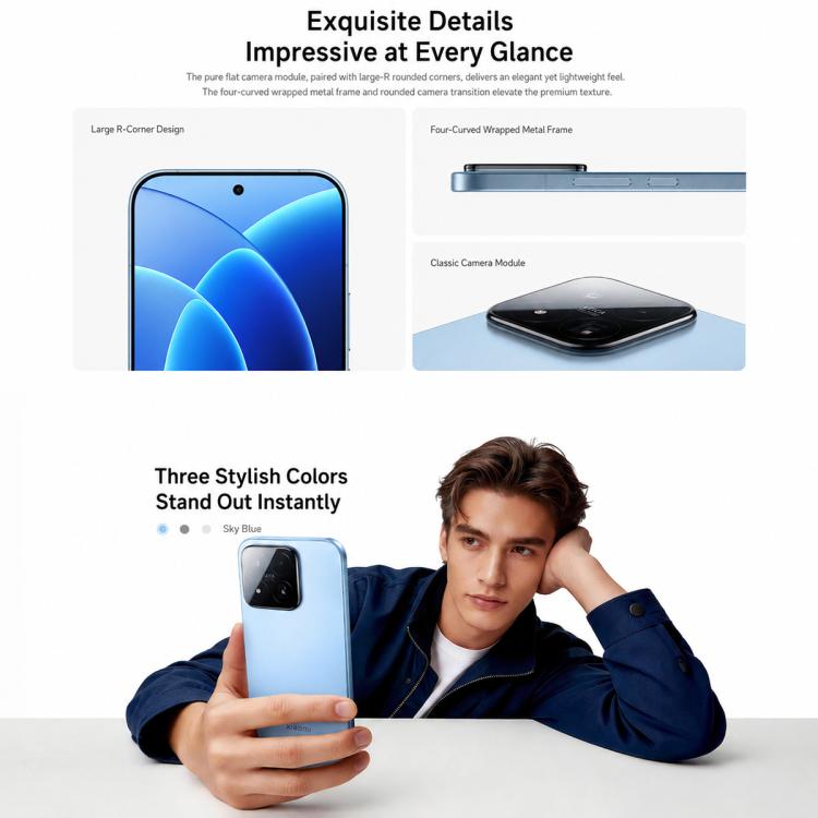 Xiaomi 17 Max, 12GB+512GB, 3D Ultrasonic Fingerprint, 6.9 inch Xiaomi HyperOS 3 Snapdragon 8 Elite Gen 5 Octa Core, NFC, Network: 5G (Blue)