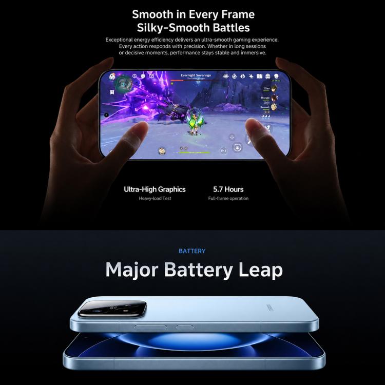 Xiaomi 17 Max, 16GB+256GB, 3D Ultrasonic Fingerprint, 6.9 inch Xiaomi HyperOS 3 Snapdragon 8 Elite Gen 5 Octa Core, NFC, Network: 5G (Black)