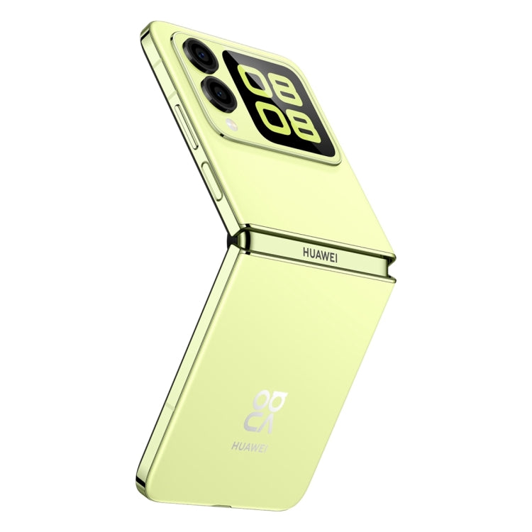 Huawei nova Flip, 12GB+1TB, Side Fingerprint Identification, 6.94 inch + 2.14 inch HarmonyOS 4.2 Octa Core, NFC, OTG, Not Support Google Play (Green)