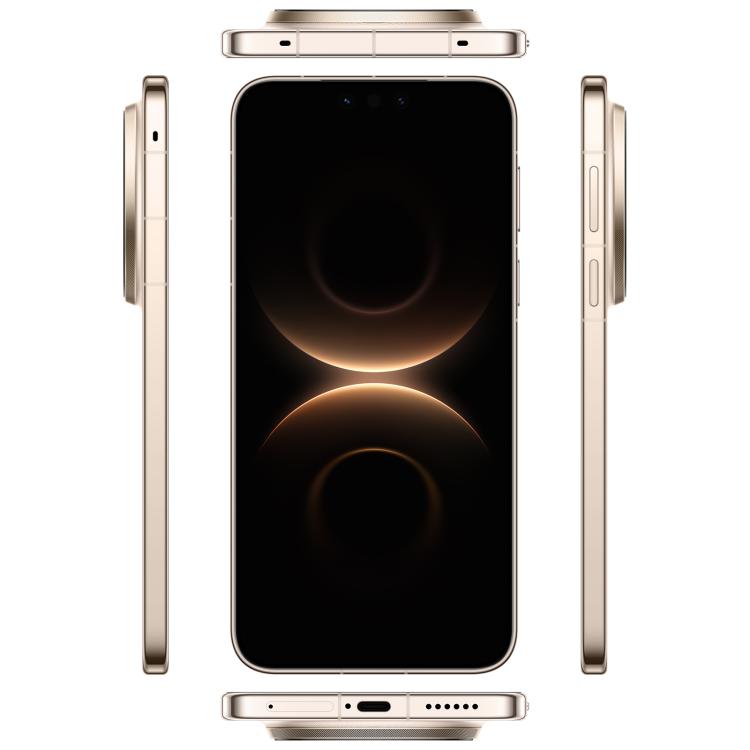 HUAWEI Mate 80 Pro Max Wind, 16GB+1TB, Side Fingerprint Identification, 6.9 inch HarmonyOS 6.0 Kirin 9030 Pro, NFC, OTG, Not Support Google Play (Gold)