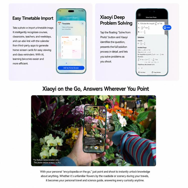 Huawei nova 16 Ultra, 12GB+1TB, Side Fingerprint Identification, 6.84 inch HarmonyOS 6.1 Kirin 9010S Octa Cora, NFC, OTG, Not Support Google Play (White)