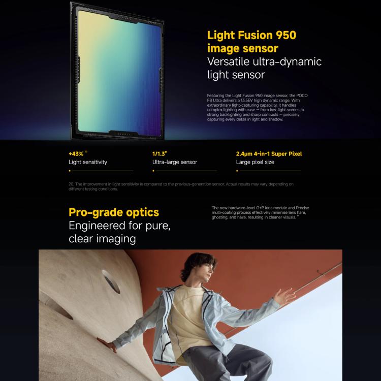 [HK Warehouse] Xiaomi POCO F8 Ultra Global, 16GB+512GB, In-screen Fingerprint, 6.9 inch Xiaomi HyperOS 3 Snapdragon 8 Elite Gen 5 Octa Core, NFC, Network: 5G (Black)