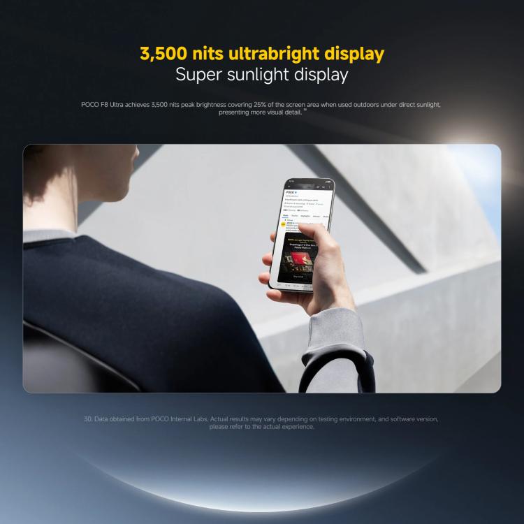 [HK Warehouse] Xiaomi POCO F8 Ultra Global, 16GB+512GB, In-screen Fingerprint, 6.9 inch Xiaomi HyperOS 3 Snapdragon 8 Elite Gen 5 Octa Core, NFC, Network: 5G (Black)