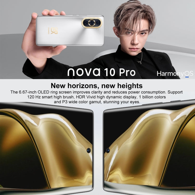 Huawei nova 10 4G NCO-AL00, 256GB, 60MP Front Camera, China Version