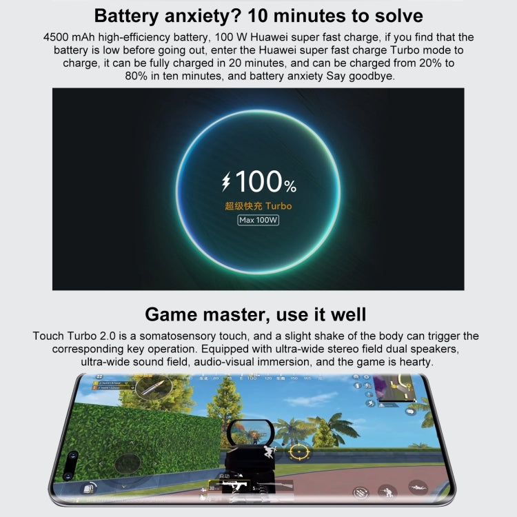 Huawei nova 10 Pro 4G GLA-AL00,128GB, 60MP Front Camera, China Version