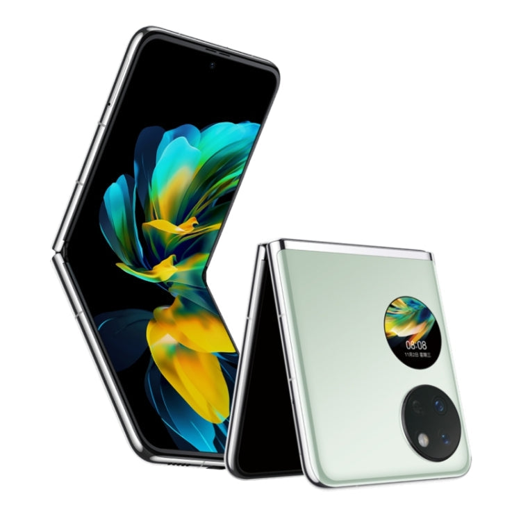 HUAWEI Pocket S 128GB BAL-AL60, 40MP Camera, China Version, Dual Back Cameras, Side Fingerprint Identification, 6.9 inch + 1.04 inch HarmonyOS 3.0 Snapdragon 778G Octa Core up to 2.42GHz, Network: 4G, OTG, NFC, Not Support Google Play(Mint Green)