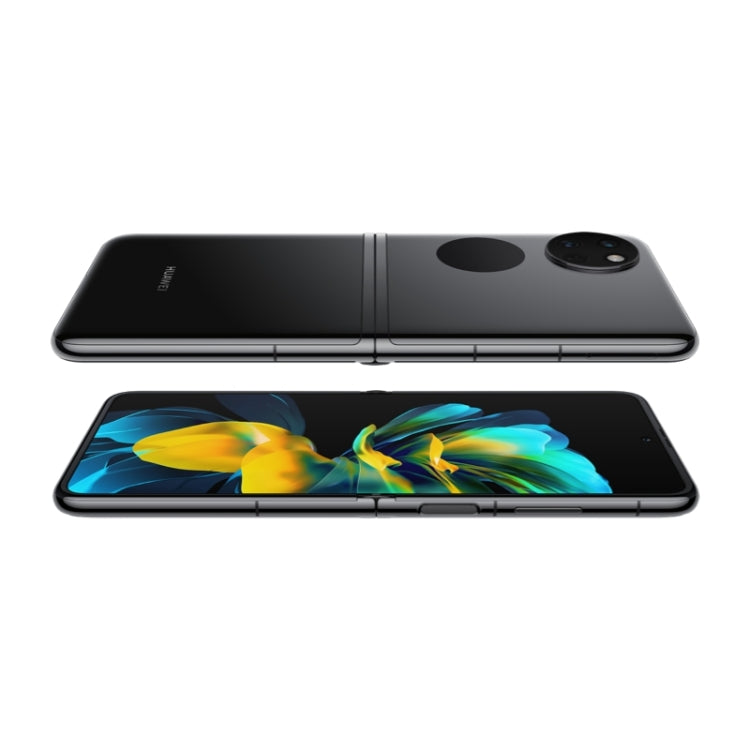 HUAWEI Pocket S 128GB BAL-AL60, 40MP Camera, China Version, Dual Back Cameras, Side Fingerprint Identification, 6.9 inch + 1.04 inch HarmonyOS 3.0 Snapdragon 778G Octa Core up to 2.42GHz, Network: 4G, OTG, NFC, Not Support Google Play(Obsidian Black)