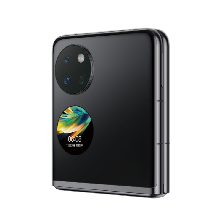 HUAWEI Pocket S 128GB BAL-AL60, 40MP Camera, China Version, Dual Back Cameras, Side Fingerprint Identification, 6.9 inch + 1.04 inch HarmonyOS 3.0 Snapdragon 778G Octa Core up to 2.42GHz, Network: 4G, OTG, NFC, Not Support Google Play(Obsidian Black)