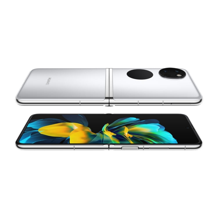 HUAWEI Pocket S 128GB BAL-AL60, 40MP Camera, China Version, Dual Back Cameras, Side Fingerprint Identification, 6.9 inch + 1.04 inch HarmonyOS 3.0 Snapdragon 778G Octa Core up to 2.42GHz, Network: 4G, OTG, NFC, Not Support Google Play(Silver)