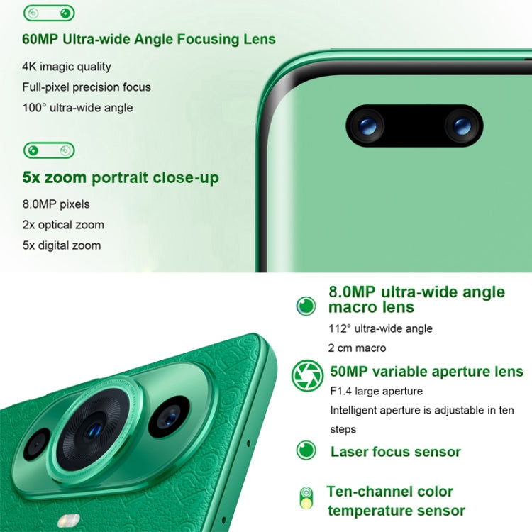 HUAWEI nova 11 Ultra GOA-AL80U, 60MP Front Camera, 512GB, China Version