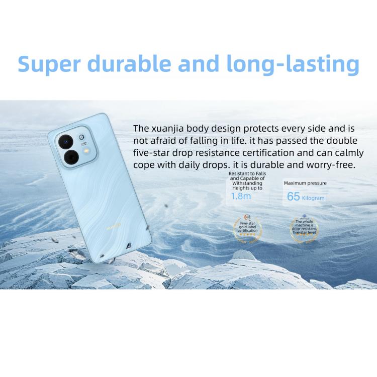 HUAWEI Enjoy 90, 8GB+128GB, Side Fingerprint, 6.67 inch HarmonyOS 6.0 Kirin 8000A, OTG, Not Support Google Play (Black)