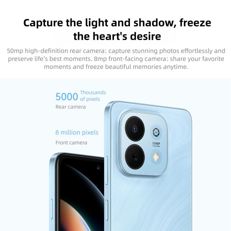 HUAWEI Enjoy 90, 8GB+256GB, Side Fingerprint, 6.67 inch HarmonyOS 6.0 Kirin 8000A, OTG, Not Support Google Play(Black)
