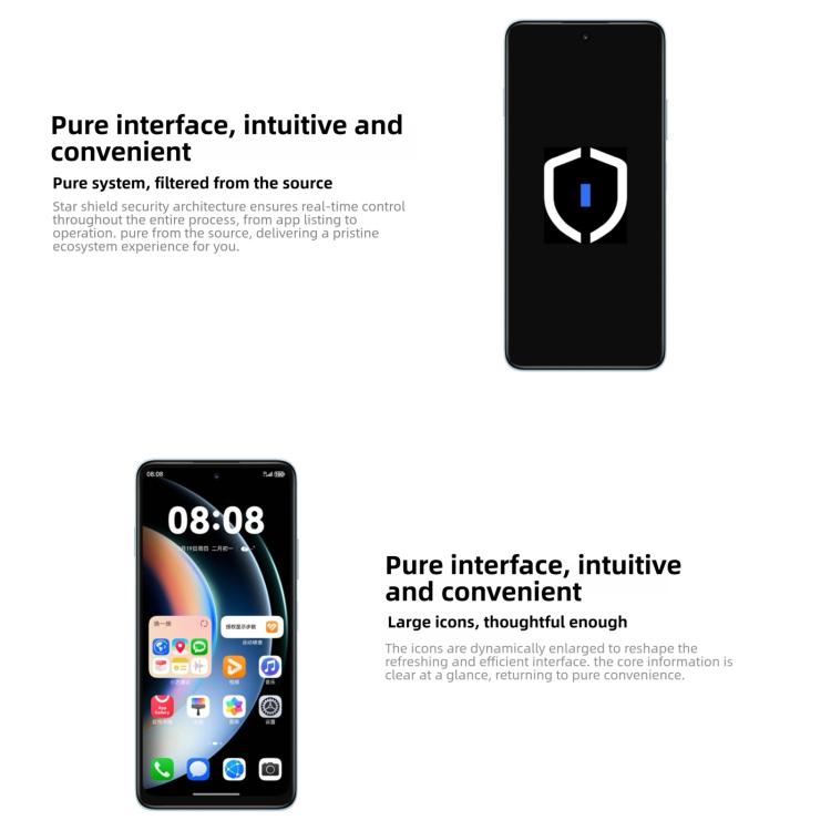 HUAWEI Enjoy 90, 8GB+256GB, Side Fingerprint, 6.67 inch HarmonyOS 6.0 Kirin 8000A, OTG, Not Support Google Play(Black)